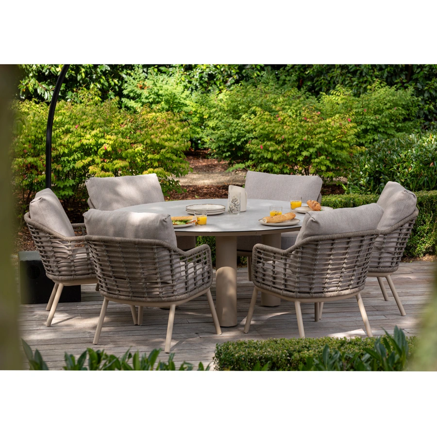 4 Seasons Outdoor Puglia Low Diningset - afbeelding 5