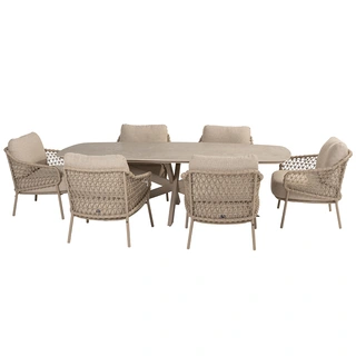 4 Seasons Outdoor Sardinia Low Diningset - afbeelding 2