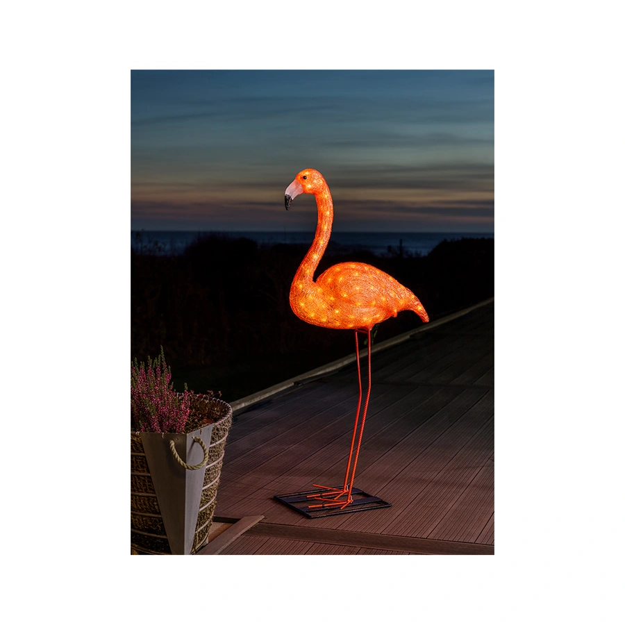 Konstsmide LED Flamingo Acryl - 110 cm - afbeelding 3