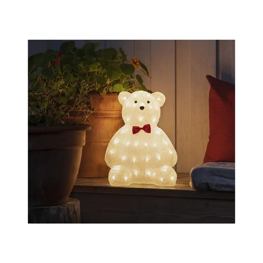 Konstsmide LED Teddybeer Acryl - 30x38 cm - afbeelding 2