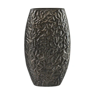 Vase aluminium Long Black L - 36x58 cm | De Boet