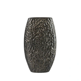 Vase aluminium Long Black M - 32x48 cm | De Boet