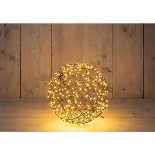 LED Bal Metaal - Ø25 cm