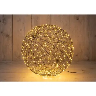 LED Bal Metaal - Ø35 cm