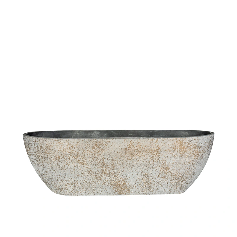 Ter Steege Balkonbak Nova Concrete Gold - 55x17x17 cm - afbeelding 1