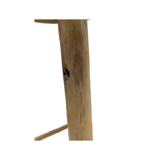 Van der Leeden Bartafel Teak - Ø70 cm - afbeelding 2