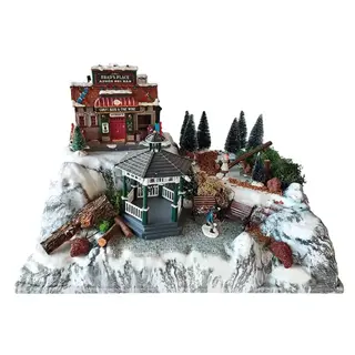 My Village Basis Kerstdorp Trentino - 50x38 cm - afbeelding 2