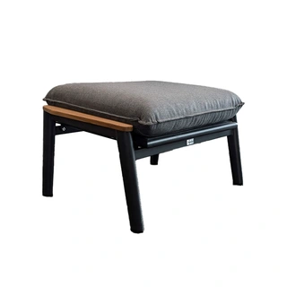Trestino Beauval Voetenbank - Antraciet | De Boet