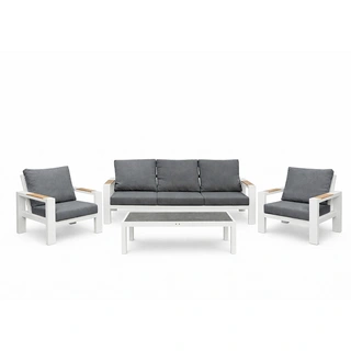 Benton Sofa Loungeset - Wit | De Boet