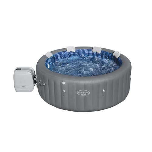 Lay-Z-Spa® Santorini HydroJet Pro™ Opblaasbare Spa met LED - Ø216 cm - afbeelding 1