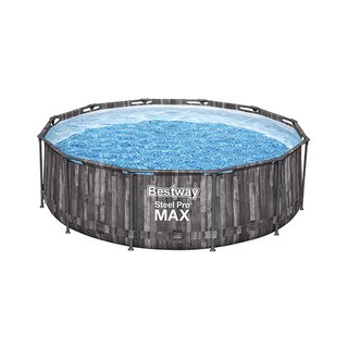 Bestway Steel Pro MAX™ Ronde Bovengrondse Zwembad Set - Ø366x100 cm - afbeelding 1