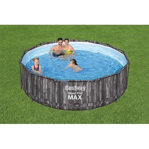 Bestway Steel Pro MAX™ Ronde Bovengrondse Zwembad Set - Ø366x100 cm - afbeelding 3