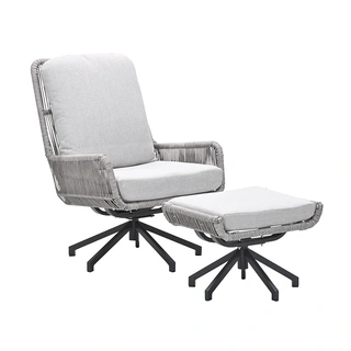 Garden Impressions Bianci Draaifauteauil + Voetenbank