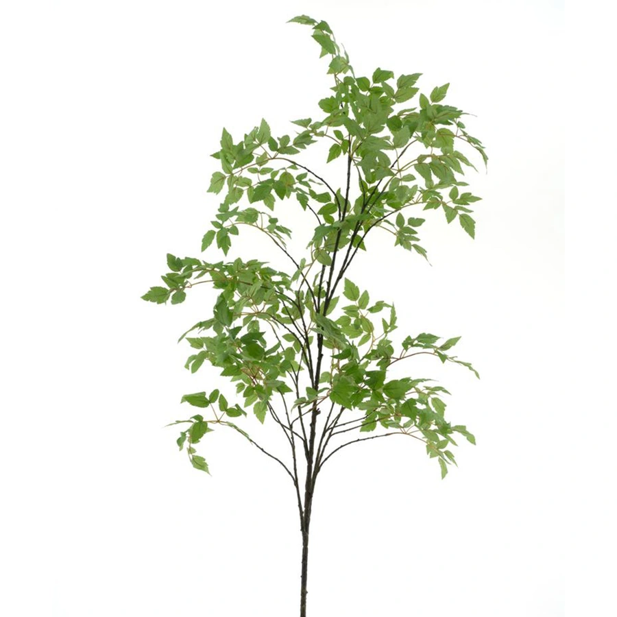 Kunsttak Birch Tree Green - 196 cm