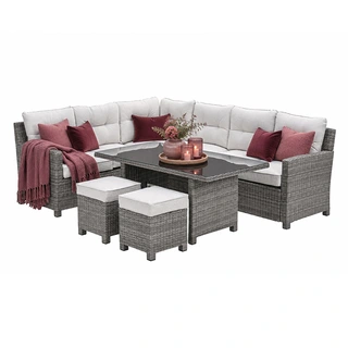 Blue Bird Lounge- diningset Links OG/Desert Sand | De Boet