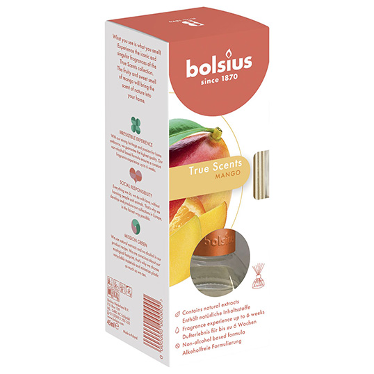 Bolsius Geurstokjes True Scents Mango - 45ml