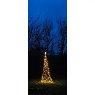 LED Vlaggenmast verlichting Boom met Ster incl. Paal Flash - 70x200 cm