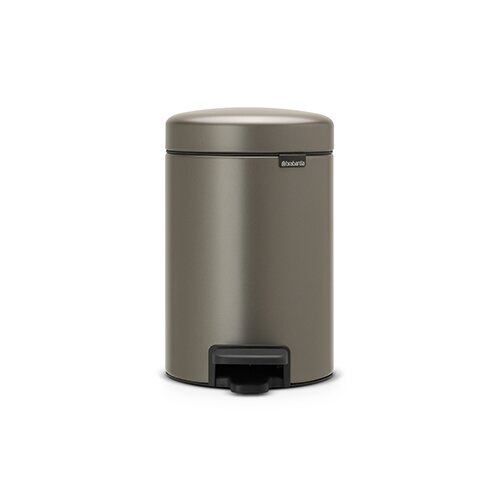 Brabantia Pedaalemmer NewIcon 3 liter - Platinum - afbeelding 1