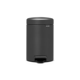 Brabantia Pedaalemmer Newlcon 3 liter - Mineral Infinite Grey - afbeelding 1