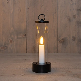 LED Buitenkaars Hanger Zwart - Ø7x20,5 cm | De Boet