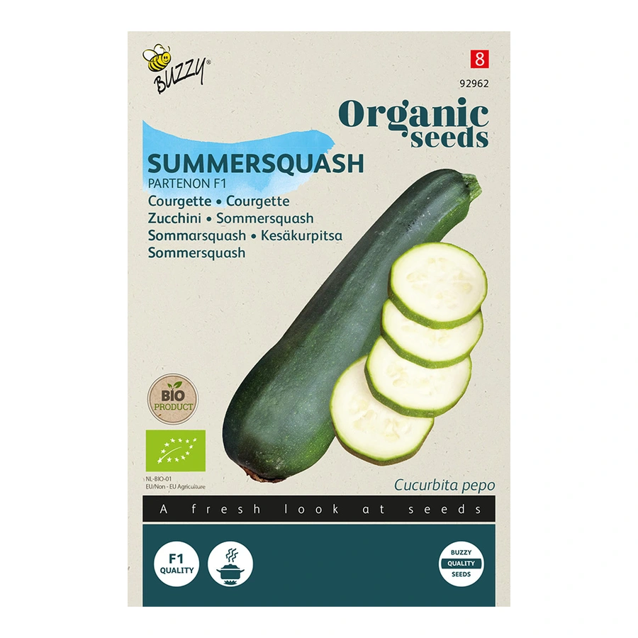 Buzzy® Organic Courgette Partenon F1 (BIO) - afbeelding 1