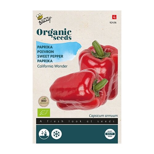 Buzzy® Organic Paprika California Wonder  (BIO) - afbeelding 1