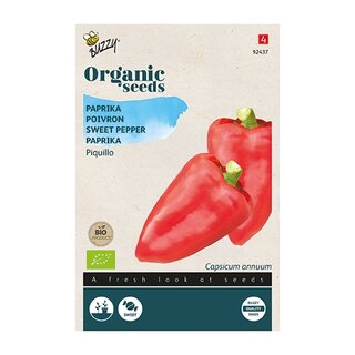 Buzzy® Organic Paprika Piquillo (BIO) - afbeelding 1