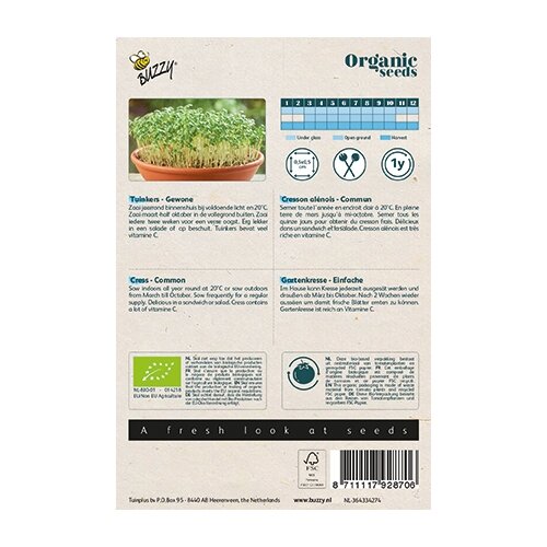 Buzzy® Organic Tuinkers Gewone  (BIO) - afbeelding 2