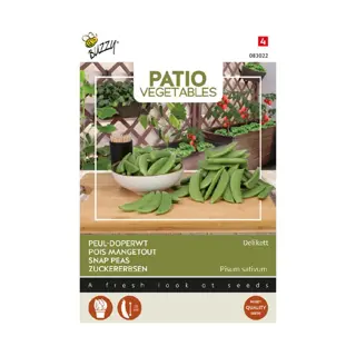 Buzzy® Patio Veggies, Sugar Snap Delikett - afbeelding 1