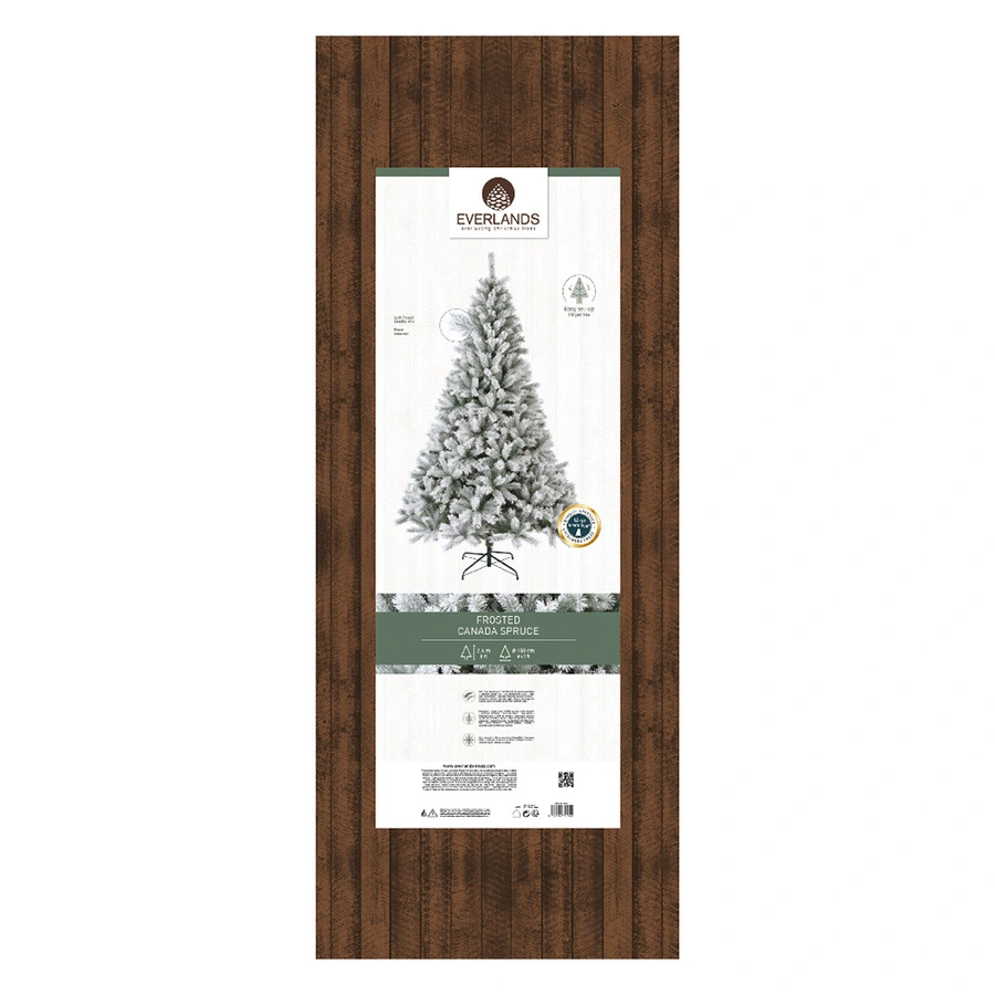 Everlands Kunstkerstboom Canada Frosted - 240 cm - afbeelding 6