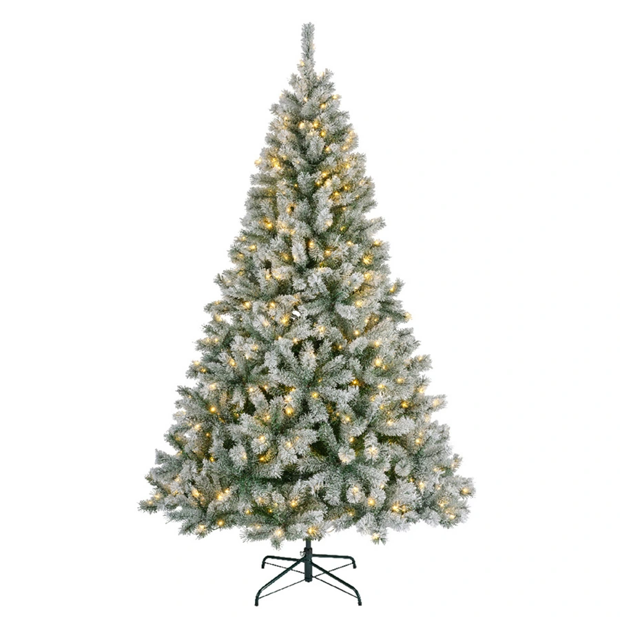 Everlands Kunstkerstboom Canada Frosted LED - 180 cm - afbeelding 1