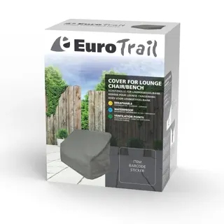 Eurotrail Cantonic Tuinbank Beschermhoes 230x90x70/100 cm - afbeelding 3