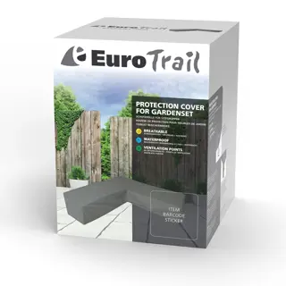 Eurotrail Cantonic Hoekbank Beschermhoes 275x275x 70/100 cm - afbeelding 4