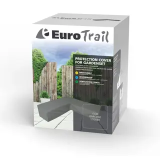 Eurotrail Cantonic Hoekbank Beschermhoes 330x330x70/100 cm - afbeelding 4