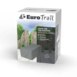 Eurotrail Cantonic Tuintafel/hocker Beschermhoes 100x100x50 cm - afbeelding 4