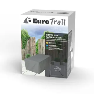 Eurotrail Cantonic Tuintafel/hocker Beschermhoes 110x70x50 cm - afbeelding 4