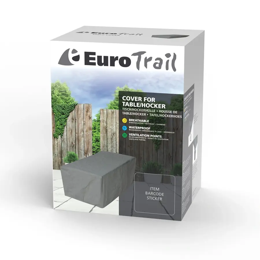 Eurotrail Cantonic Tuintafel Beschermhoes 165x95x75 cm - afbeelding 4