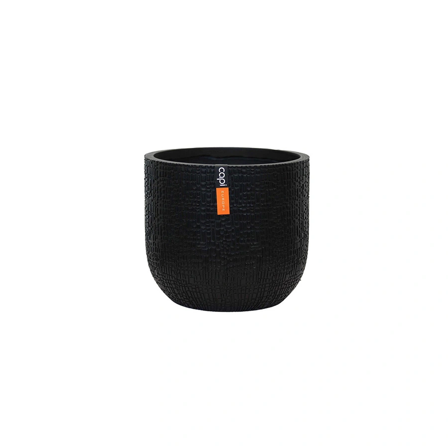 Capi Pot Bol Skin 9x8 cm - Zwart