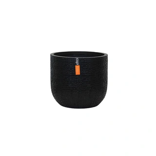 Capi Pot Bol Skin 9x8 cm - Zwart