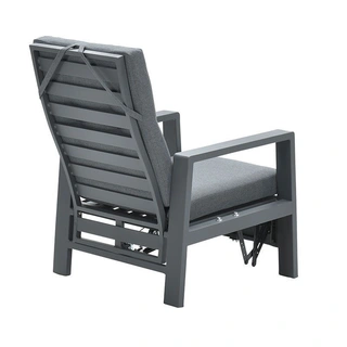 Garden Impressions Captain Relax Fauteuil - Carbon Black - afbeelding 3