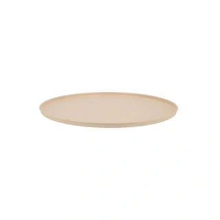 Plateau Coaster Cream Metal - Ø25 cm | De Boet