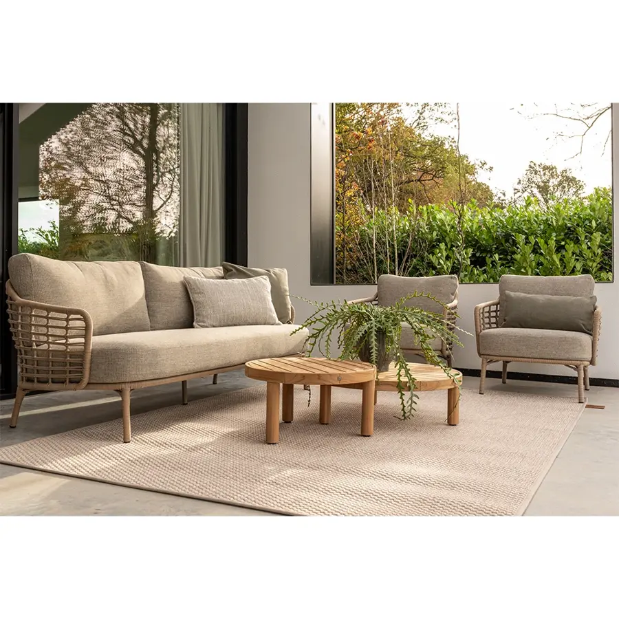 4 Seasons Outdoor Como 3-zits Loungebank - Harvest - afbeelding 3