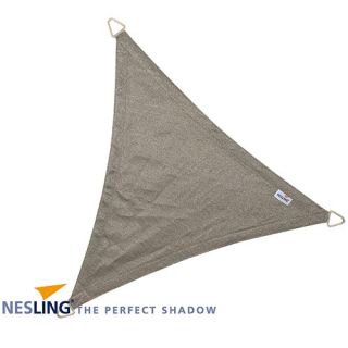 Nesling Coolfit schaduwdoek driehoek 3,6m - Grijs - afbeelding 1