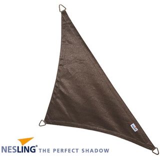 Nesling Coolfit schaduwdoek driehoek 90° 5m - Grijs - afbeelding 1