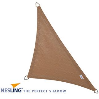 Nesling Coolfit schaduwdoek driehoek 90° 5m - Zand - afbeelding 1