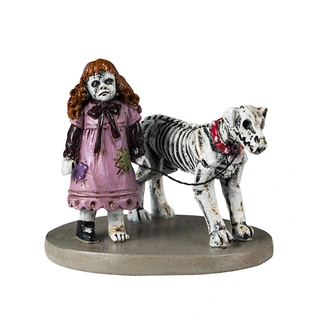 Lemax Creepy Doll & Dog | Tuincentrum De Boet