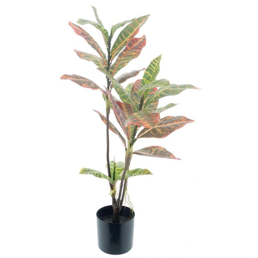 Kunstplant Croton in Pot Autumn - 80 cm