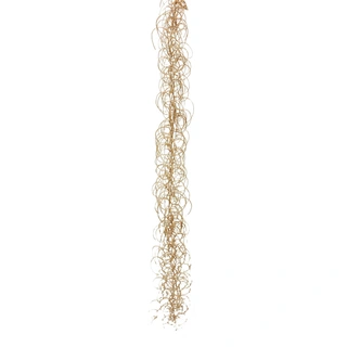 Kunstplant Curly Garland Beige - 103 cm