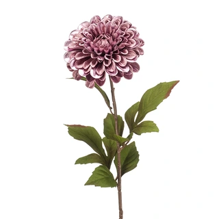 Kunstbloem Dahlia Glamour Purple - 57 cm