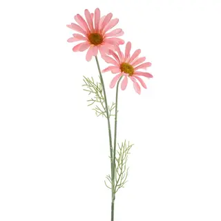 Kunstbloem Daisy Cordoba spray pink 56cm